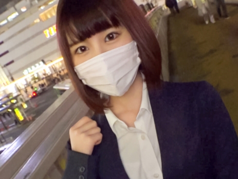 【就活女子の裏事情】『ダメ…ここじゃ…』リクルートスーツの美尻女子をホテルに誘い込み！パンスト破いて敏感おマンコを刺激♡ 就活ストレスを濃厚セックスで発散しちゃう！！