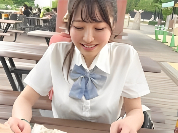 【未成年バイト娘と禁断デート】制服の下は意外と大人ボディ！キツキツおマンコにデカチン挿入♡秘密の不倫セックスで本気汁垂れまくり！