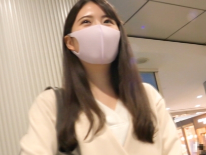 【マスク美人の誘惑】『おっぱいで癒してあげる…』巨乳お姉さんがパイパンマ○コをビンビンチ○ポで激ピストン！マスク越しのエロい吐息に興奮MAX！