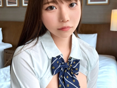 【純白制服美少女】『ダメ…でも気持ちいい…』色白美肌の制服娘がエッチな誘惑に負けて快感に溺れる！アイドル級のかわいい顔が、快楽で歪む瞬間を激撮！