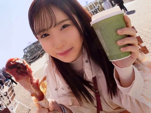 【イチャラブJD彼女】ホテルでラブラブ密着セックス！愛嬌たっぷりの女子大生が好き好き連呼♡腰振りまくってトロトロ顔でイキまくり！彼氏目線で楽しむ甘々エロタイム！